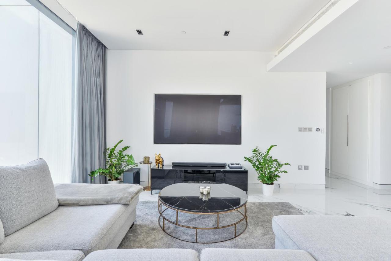Luxurious 3 Bedroom W Maidroom In Bluewaters Island Dubai Exterior foto