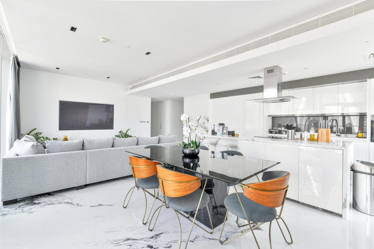 Luxurious 3 Bedroom W Maidroom In Bluewaters Island Dubai Exterior foto